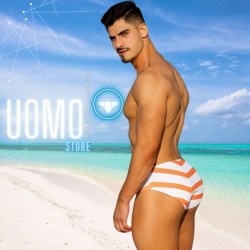 Bañador Brief Zig Naranja